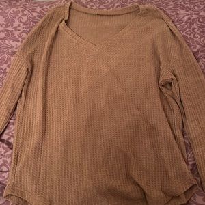 Oversized Waffle long sleeve